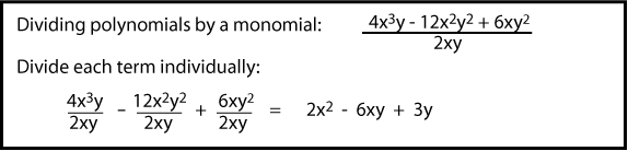 Dividing Polynomials